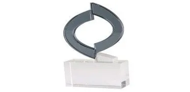 фото Стела &quot;Blaze&quot; в подарочной упаковке; стекло