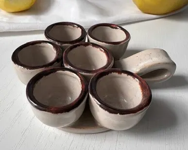 фото Форма для запекания улиток 12 см керамика Франция