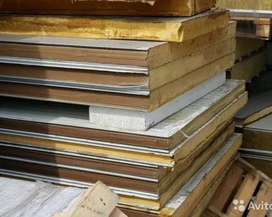 фото Сэндвич панели ппу50 б/у, 2,31 м