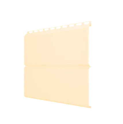 Фото №0 Сайдинг Кровля Сервис Экобрус Светлая слоновая кость 0,45 мм Полиэстер