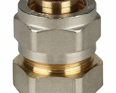 фото Переходник STOUT с внутренней резьбой 1 х26 для металлопластиковых труб винтовой