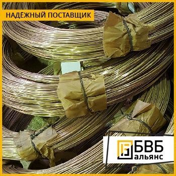 Фото №0 Проволока бронзовая 0,2 мм БрБ2 (CuBe2NiCo)