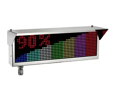 фото Экран-ИНФО-RGB-С 12-24, КВМ15 Оповещатель охранно-пожарный комбинированный свето-звуковой динамический взрывозащищённый (табло)