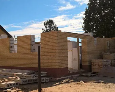 фото Кладка, каменщики