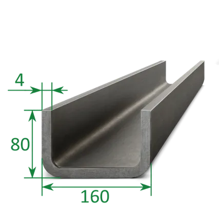 Фото №0 Швеллер гнутый 160х80х4