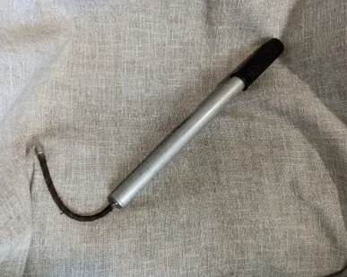 фото Насос велосипедный под ниппель. СССР