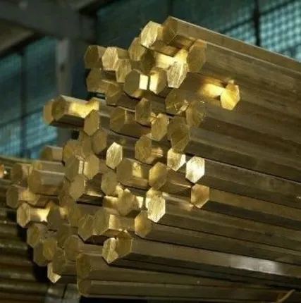 Фото №0 Шестигранник латунный 5,5 мм ЛС59-1Т