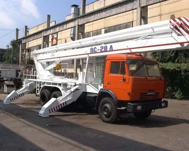 фото Аренда автовышки 28 метров