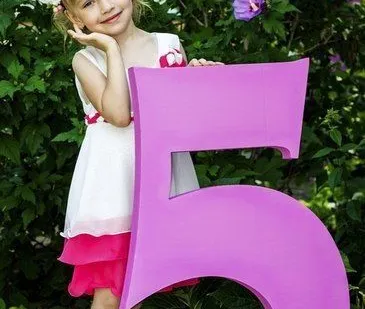 фото Буквы на День Рождения