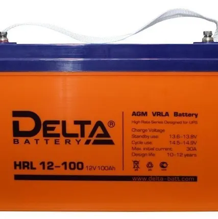 Фото №0 Аккумулятор HRL 12-100 Delta PP-0452