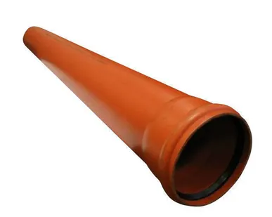 фото Труба с раструбом наруж 110*3,5*500