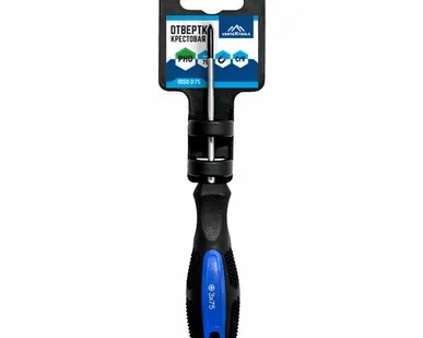 фото Отвертка крестовая магнитная VertexTools 3X75 PH0