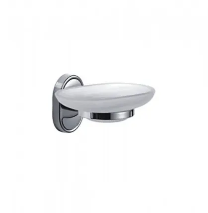 Фото №0 Мыльница к стене (матовое стекло), КОД А2020" /АКЦИЯ/