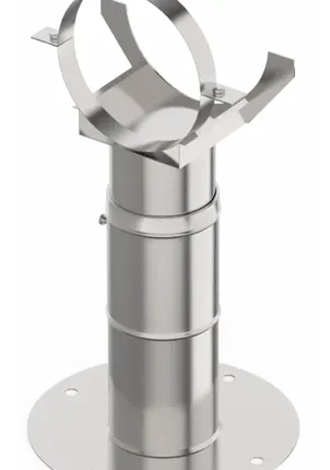 Фото №0 Дымоходы УМК Кронштейн С/Т 40-75, ф 220, AISI 439/1,0мм