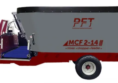 фото PFT MCF 2-14 (до 260 голов КРС за 1 цикл смешивания) Одноосный кормораздатчик в Чехове