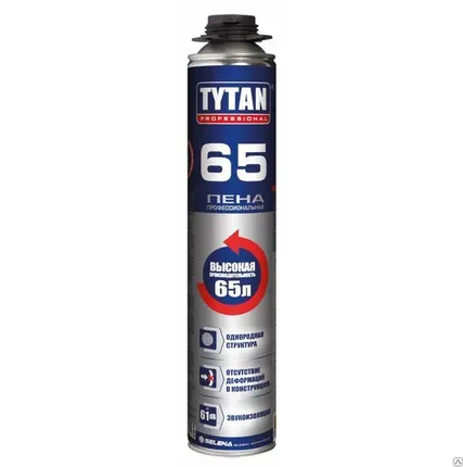 Фото №0 Монтажная пена TYTAN проф.лето 65л