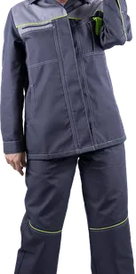 фото Куртка ТУРБО летняя, серая, женская