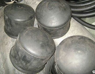 фото Буфер резиновый БР 80со шпилькой М 10 ТУ 2500-376-00152106-94