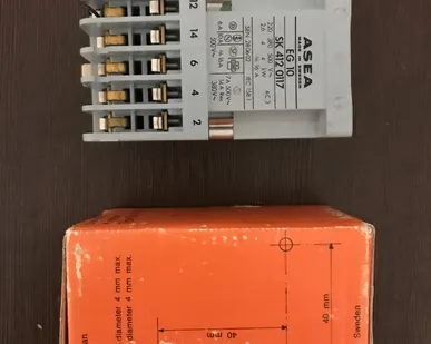 фото Контактор ASEA EG-10 SK 4120113 16A 220VAC 4kW 380V 5NO+4NC 16A