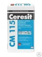 фото Клей плиточный CERESIT CM115 белый 25 кг