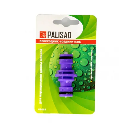 Фото №0 Переходник-соединитель пластмассовый, штуцерный Palisad