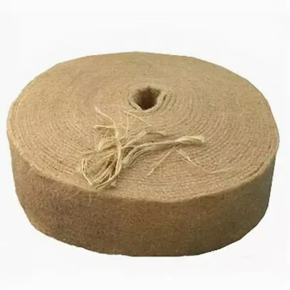 Фото №0 Пакля ленточная 150х6 мм, длина 50 м Пакля ленточная 150х6 мм, длина 50 м