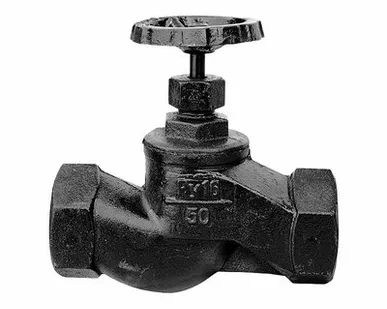 фото 22021513 Вентиль чугунный Ф15 (15кч18п) (клапан) муф.(упак.=40 шт ,50 шт.)