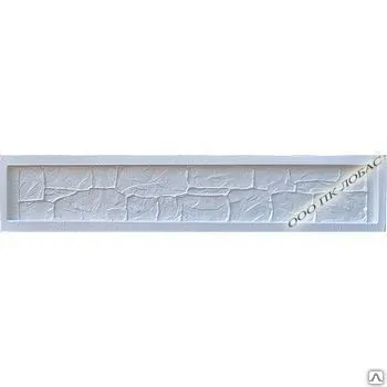 Фото №0 Форма для заборной секции №21 'Старый камень'