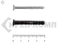 фото Дюбель-гвоздь борт потайной 6х 40 KREP-KOMP (200шт)