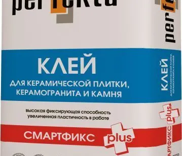 фото Плиточный клей СМАРТФИКС Белый, упаковка 25 кг