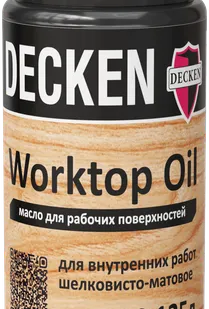 фото Масло для рабочих поверхностей Decken WorkTop Oil 0,125 л бук