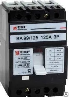 Фото №0 Автоматический выключатель ВА-45 2000/1000А 3P 50кА стационарный