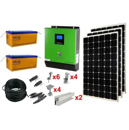 Фото №0 Резервная солнечная электростанция 5кВт*ч в сутки