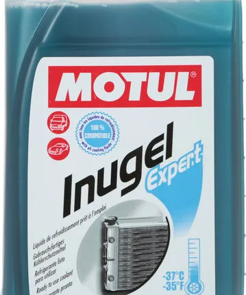 Фото №0 Охлаждающая жидкость MOTUL Inugel Expert -37 (сине-зеленый) 1л. 102927