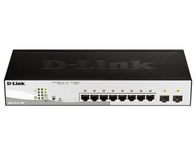 фото Коммутатор D-link DGS-1210-10P F1