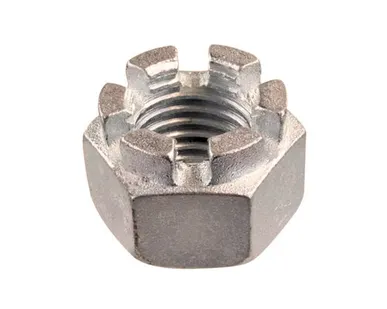 фото Гайки корончатые, DIN 935, исп.2, оцинкованные