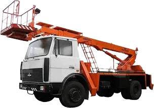 Фото №0 Аренда телескопической автовышки