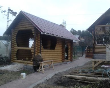 фото Беседка (изготовление, доставка, монтаж. по вашим размерам)
