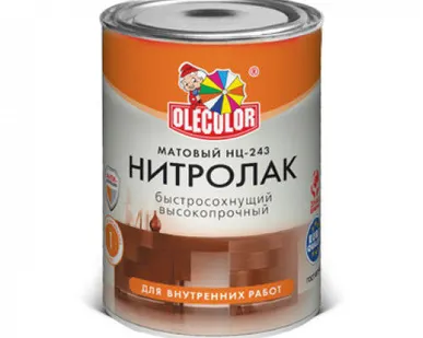 фото Лак FARBITEX НЦ-243 нитро матовый 1,7л.