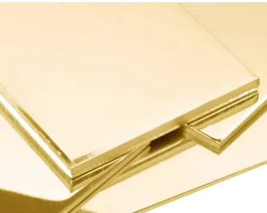 фото Плита латунная 12х590х850 мм Л63ГК