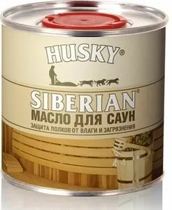 Фото №0 HUSKY SIBERIAN Масло для саун (металлическая банка) (0,25л; 12шт)