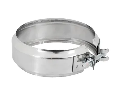 фото Дымоходы Теплов и Сухов Хомут трубный ХТ-Р на болте D 135-140 - ФР (М)