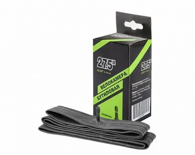 фото Велокамера NTG 27.5"x2.125" автовентиль, в инд. упаковке