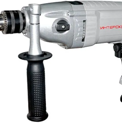 Фото №0 Дрель ударная ДУ-13/820ЭР Интерскол 810/2,6/35/ключ.патрон/2скорости (1/5)