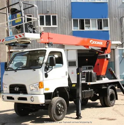 Фото №0 Аренда автовышки Хюндай