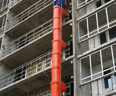 фото Рукава для сброса мусора