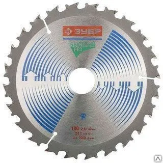 Фото №0 Диск круг пильный ЗУБР "Быстрый рез" по дереву, 300 х 50 мм, 32Т