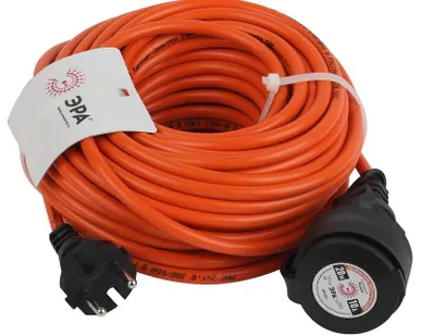 фото Удлинитель силовой UPx-1-2x1-20m-IP44 в бухте б/з 20м 1гнездо ПВС 2х1 Эра Б0046806