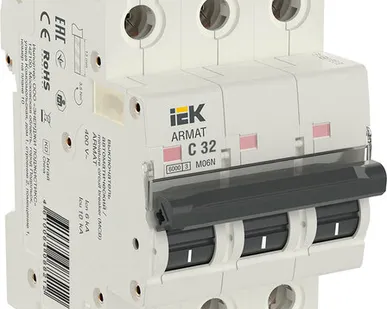 фото IEK ARMAT Авт. выкл. M06N 3P C 32А IEK