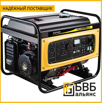 Фото №0 Бензогенератор Kipor KGE12E Kipor